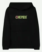 One Piece Skull Black Pullover Hoodie For Unisex