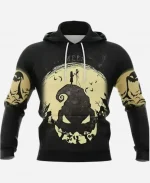 The Nightmare Before Christmas Halloween Oogie Boogie Black Spooky Hoodie