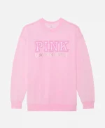 PINK LoveShackFancy Crew Pink Sweatshirt