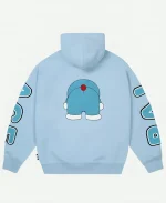 Palace x Doraemon Pullover Hoodie Sweatshirt