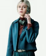 Patience 2025 Ella Maisy Purvis Blue Wool Jacket