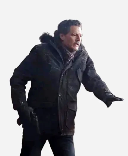 Pedro Pascal Tv Series The Last Of Us Season 02 Joel Miller Black Jacket