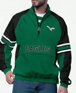 Philadelphia Eagles Starter Prospect Half-Zip Jacket