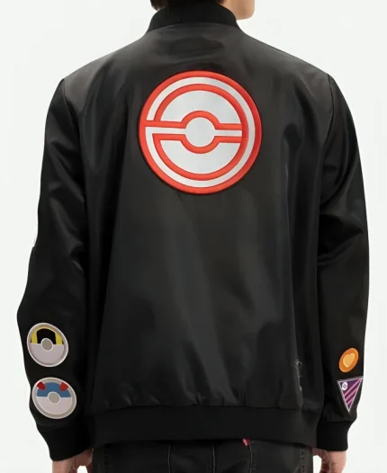 Pokemon Go Level 50 Black Bomber Jacket
