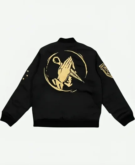 Post Malone Apex Legends Ignite Sweepstakes Black Bomber Jacket