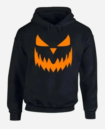 Pumpkin Black Hoodie