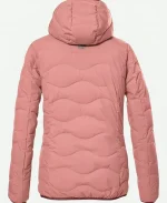 Pushers S01 Rosie Jones Quilted Pink Jacket
