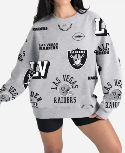 Raiders Gameday Couture Always On Repeat Sweatshirt