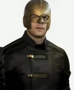 Ray Terril Crisis on Earth X Russell Tovey Black Leather Jacket