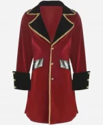 Red Jack Sparrow Costume Coat