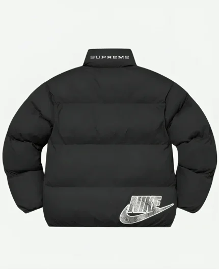 Reversible Nike Black Puffer Jacket For Unisex
