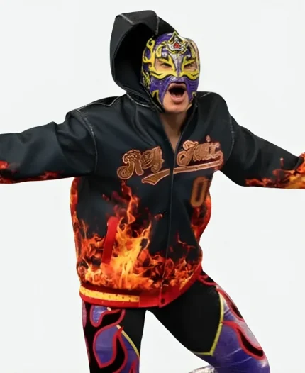 Rey Fenix WWE SummerSlam 2025 Hooded Jacket