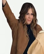 Rita Wilson Too Much 2025 Brown Jacket