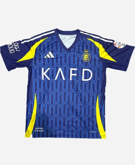 Ronaldo 7 Al Nassr 2425 Blue Jersey