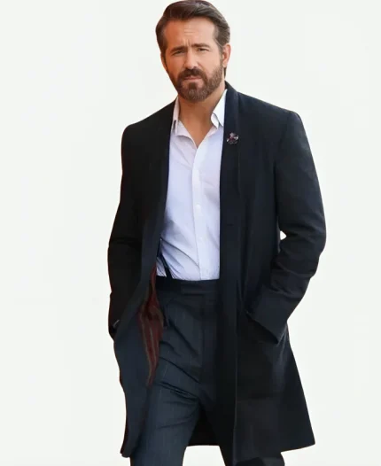 Ryan Reynolds Imaginary Friends Black Coat