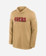 San Francisco 49ers Sideline Performance Hoodie T-Shirt