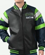 Seattle Seahawks Leather Jacket