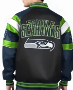 Seattle Seahawks Leather Jacket For Unisex