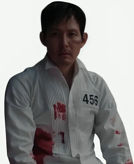 Seong Gi-hun TV Series Squid Game Season 03 Lee Jung-Jae White Shirt
