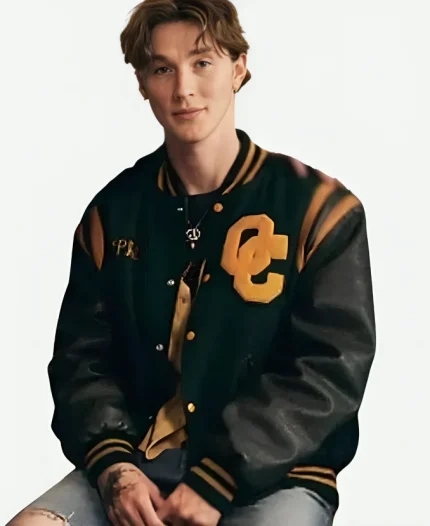 Siobhan McCarthy Movie She’s The He 2025 Premiere Green Letterman Varsity Jacket For Unisex