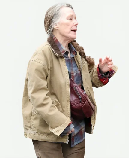 Sissy Spacek Dying for Sex Brown Cotton Jacket