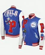 Sixers Varsity Jacket For Sale
