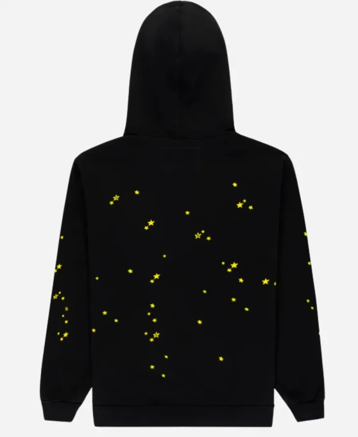 Sp5der Atlanta Pullover Black Hoodie For Sale