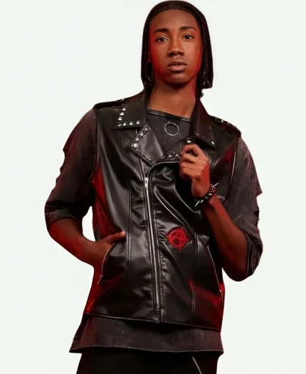 Spider-Man Across the Spider-Verse 2023 Spider-Punk Black Vest For Sale