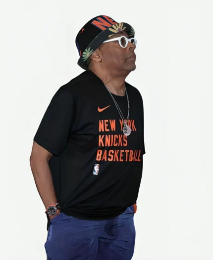 Spike Lee 2025 NBA Draft Round Two Black Shirt