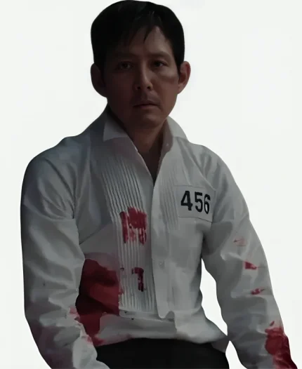 Squid Game S03 Lee Jung-Jae White Shirt
