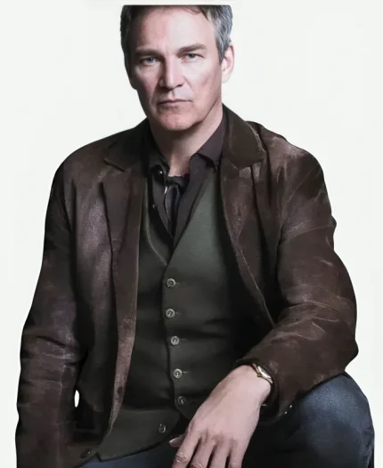 Stephen Moyer Art Detectives 2025 DI Mick Palmer Brown Blazer