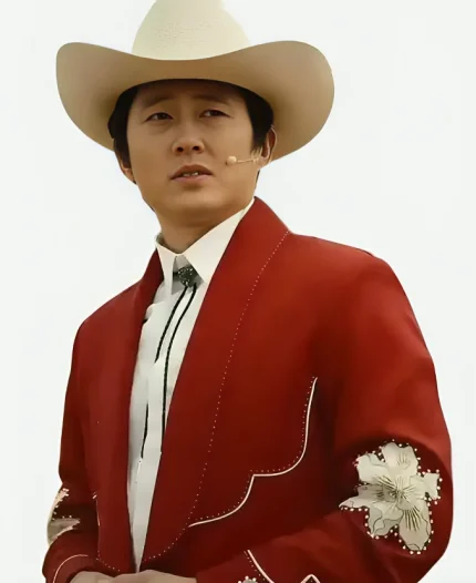 Steven Yeun Nope 2022 Ricky ‘Jupe’ Park Red Cowboy Suit