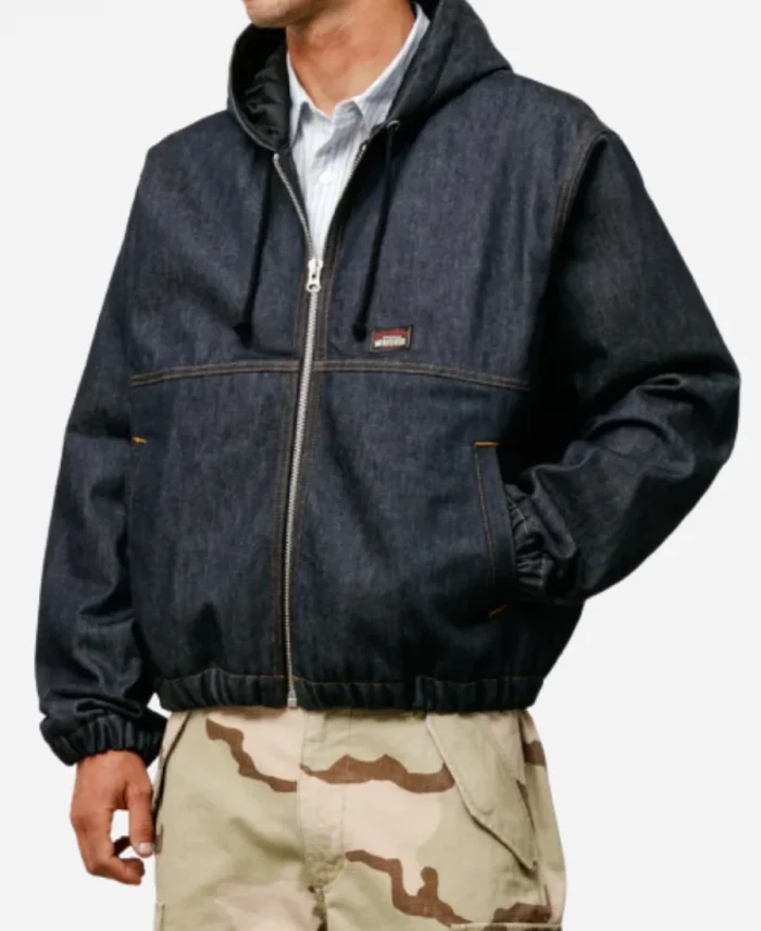 Stussy Insulated Denim Work Jacket - Image 1
