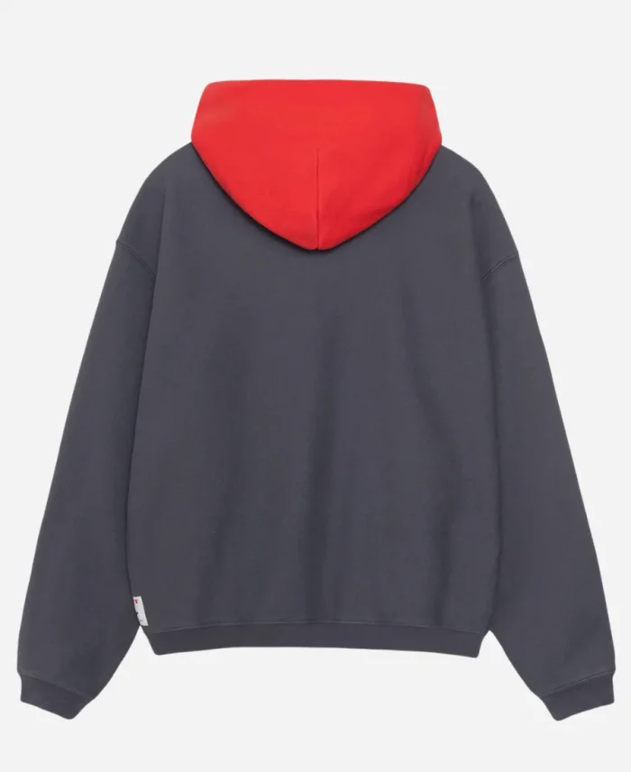 Stussy Two Tone Hoodie For Sale