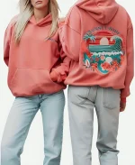 Sunset Surf Pullover Hoodie For Sale