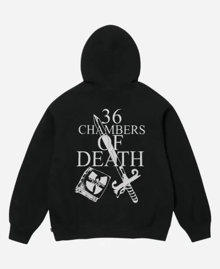 Supreme Wu-Tang Clan Black Pullover Hoodie For Unisex