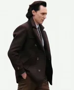 TV-Series Loki Season 02 Tom Hiddleston Brown Wool Coat