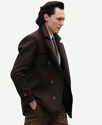 TV-Series Loki Season 02 Tom Hiddleston Brown Wool Coat