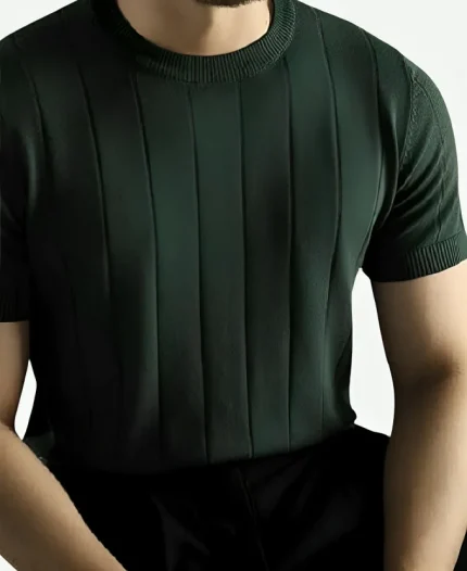 TV-Series The Ultimatum Queer Love Season 2 Magen Mourad Green Ribbed Top