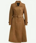 TV Show The Today Show 2025 Cynthia Erivo Brown Suede Trench Coat
