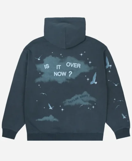 Taylor Swift 1989 Blue Zip-Up Hoodie For Sale