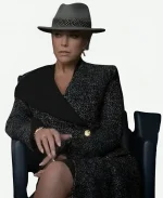 Ted Lasso Season 3 Rebecca Welton Grey Wool Coat