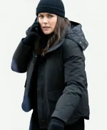 The Blacklist S07 Elizabeth Keen Black Hooded Jacket