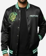 Creepshow Halloween Retro Satin Jacket