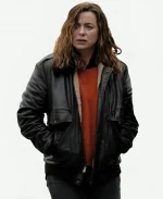 The Crow Girl 2025 Eve Myles Leather Jacket