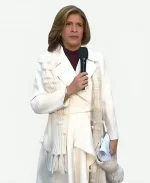 The Today Show 2024 Hoda Kotb White Trench Coat