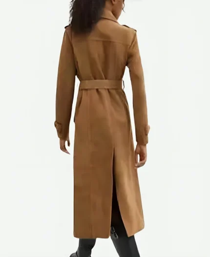 The Today Show 2025 Cynthia Erivo Suede Coat