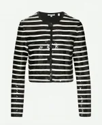 The Today Show 2025 Jenna Bush Hager Striped Jacket