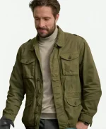 To Barcelona Forever Miguel Brocca Green Jacket