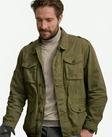 To Barcelona Forever Miguel Brocca Green Jacket